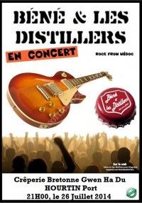 Béné et les Distillers, rock from Médoc