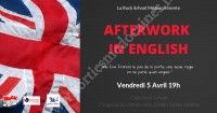 Afterwork in english