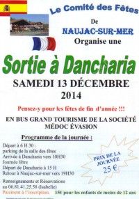sortie a dancharia