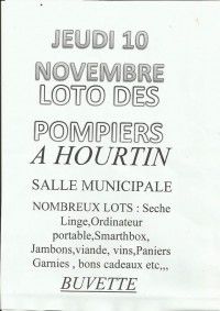 LOTO DES SAPEURS POMPIERS D'HOURTIN