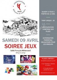 Soirée Jeux