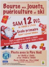 Bourse aux jouets, puériculture et articles de ski