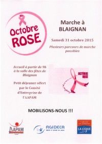 Octobre Rose - Marche