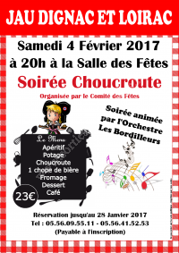 Soirée Choucroute
