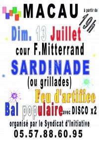 Soirée du 13 Juillet