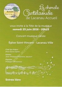 Concert de la Chorale Cantelaoude