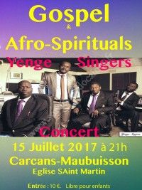 concert Gospel et Afro Spirituals