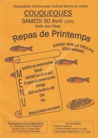 Repas de printemps