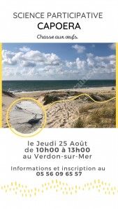 Science Participative : CAPOERA - chasse aux oeufs de raies