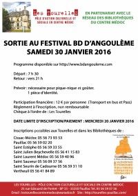 Sortie au Festival BD d'Angoulême 2016