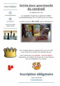 Soirée jeu gourmande