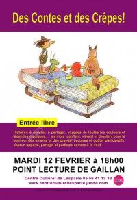 Des contes et des crêpes!
