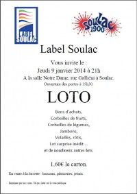 LOTO LABEL SOULAC - SOULAC 1900