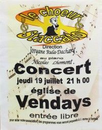 Concert du Choeur Staccato