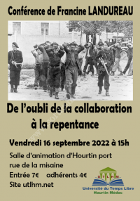 De l'oubli de la collaboration à la repentance