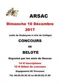 Concours de Belote