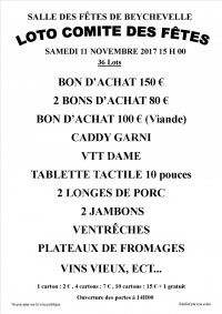 Loto Comité des Fêtes