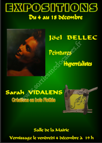 Exposition de peintures & Création en bois flotté