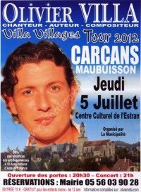 Concert Olivier Villa