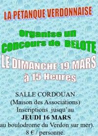 Concours de Belote