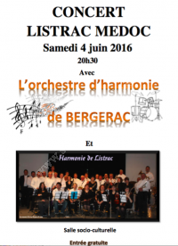 Concert Harmonie de Listrac