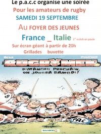 Soirée Rugby