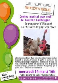 Contes Musical pop rock de Laurent Lailheuge