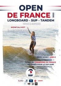Open de France : Longboard - Sup - Tandem 2022