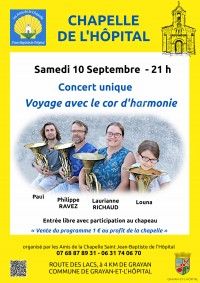 Concert : Voyage avec le cor d'harmonie