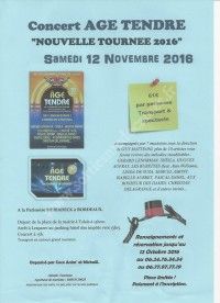 Concert : Age Tendre et Tête de Bois