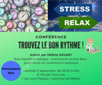 Conférence : Trouvez le bon rythme !