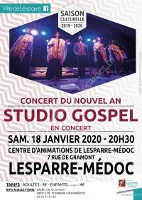 Concert du Nouvel-An : Studio Gospel