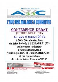 L'AVC une Maladie à Connaître
