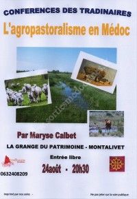 Conférence L'agropastoralisme en Médoc