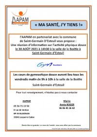 Gym douce pour seniors