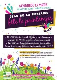 Jean de La Fontaine fête le printemps