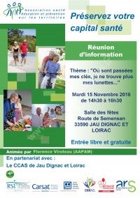 Réunion d'information