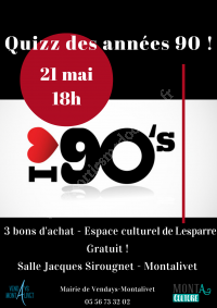 Quizz des Années 90 !
