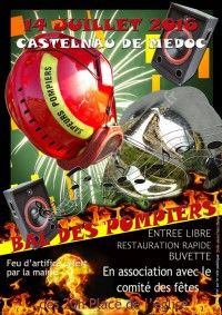 Bal du 14 Juillet des Sapeurs-Pompiers de Castelnau-de-Médoc
