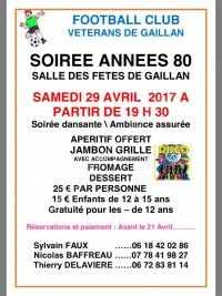 Soirée Années 80