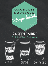 Accueil des nouveaux blanquefortais