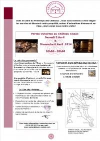 PORTES OUVERTES CHATEAU CISSAC