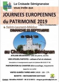 Journées du Patrimoine 2019