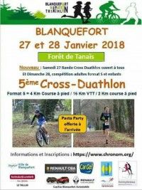 5ème Cross Duathlon de Blanquefort