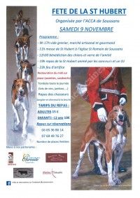 Fête de la Saint Hubert 2019
