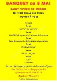 BANQUET DU 8 MAI