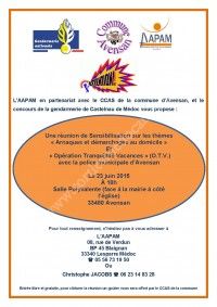 Réunion de Sensibilisation