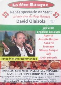 Repas Spectacle Dansant