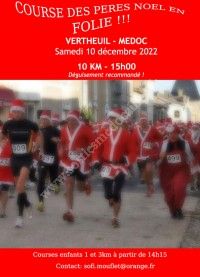 Course des Pères Noël en folie 2022