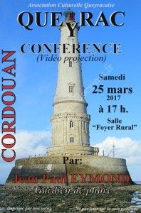 Cordouan Jean-Paul Eymond, Gardien de Phare